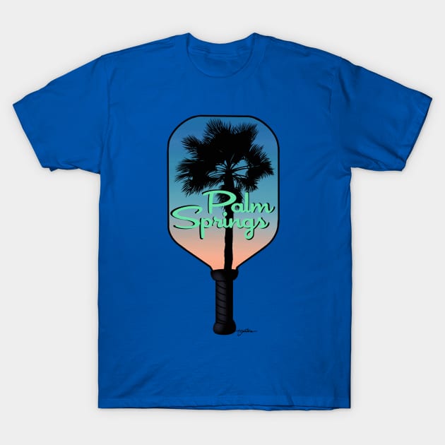 Palm Springs Paddle T-Shirt by T Santora